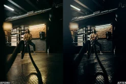 AI Gym Cinematic Lightroom Presets