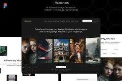 AI Image Generator Landing Page