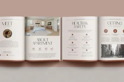 Airbnb host BUNDLE Canva templates