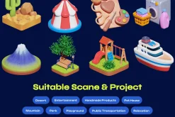 Airbnb Realistic Isometric 3D Icon