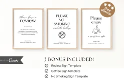 Airbnb Welcome Book Template