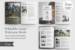 Airbnb Welcome Book Template
