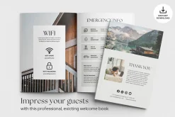 Airbnb Welcome Book Template
