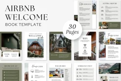 Airbnb Welcome Book Template