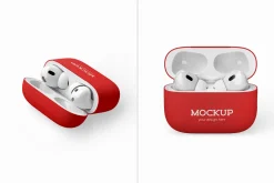 Airpods Pro Case Mockup Set