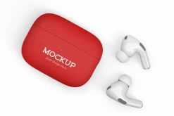 Airpods Pro Case Mockup Set