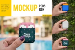 AirPods Box Mockup Set