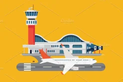 Airport & Travel Graphics Bundle