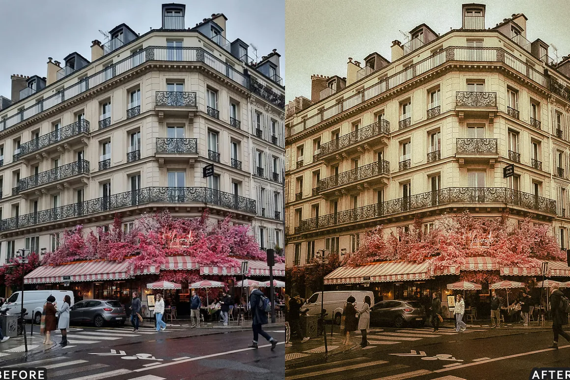AI Vintage Vibes Lightroom Presets