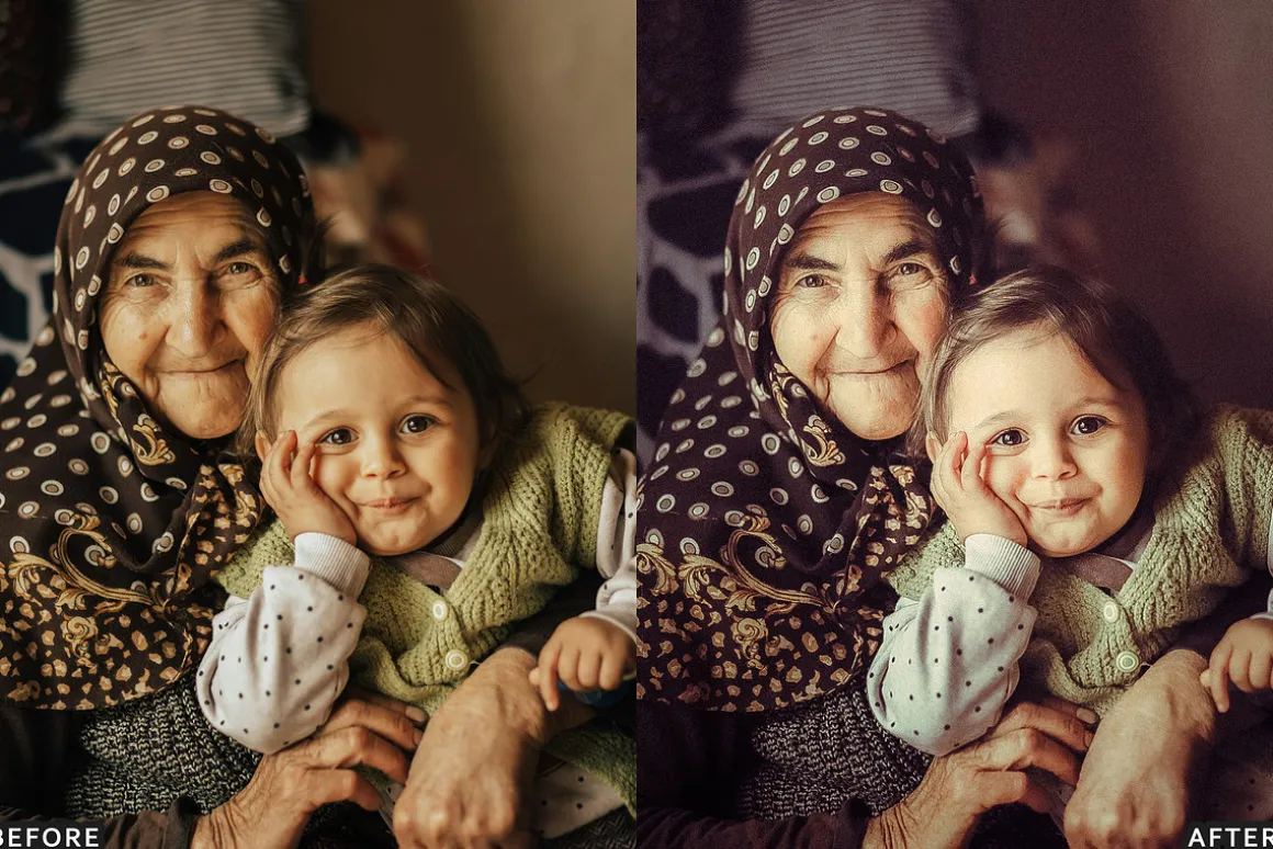 AI Vintage Vibes Lightroom Presets