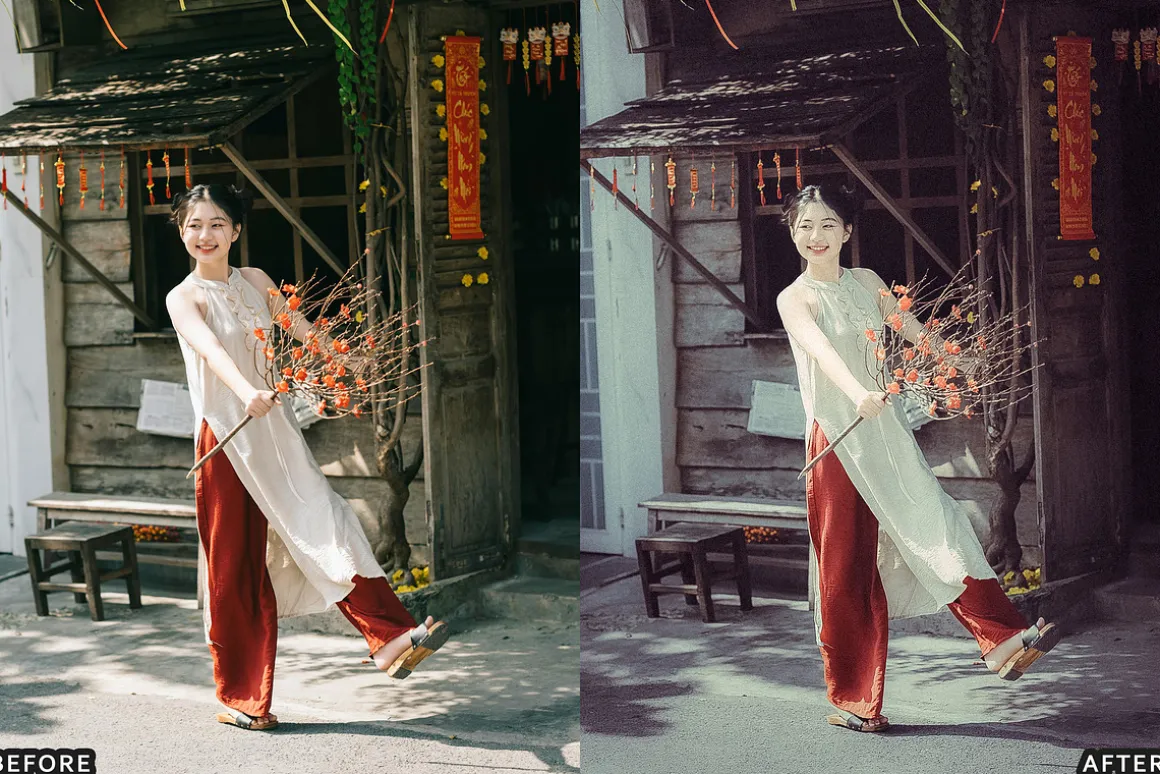 AI Vintage Vibes Lightroom Presets