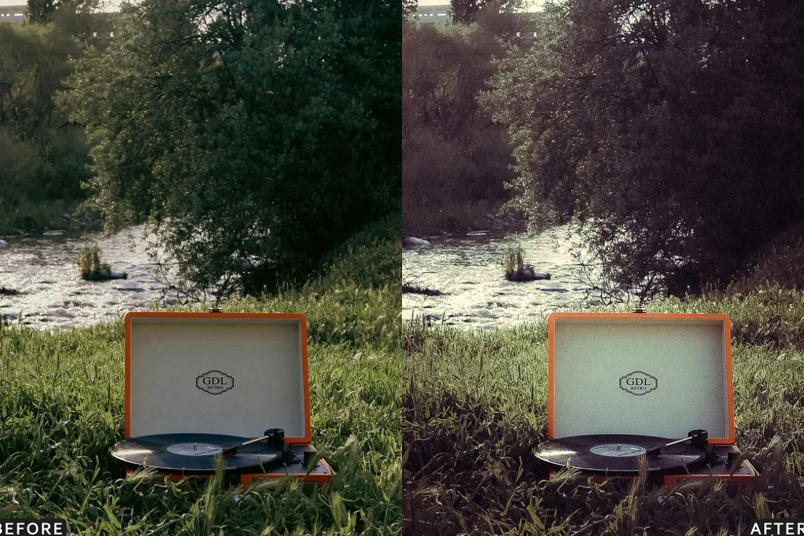 AI Vintage Vibes Lightroom Presets