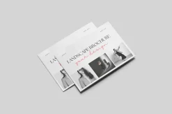 A4 Landscape Brochure Mockup