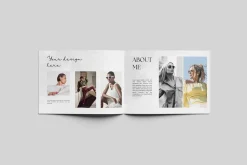 A4 Landscape Brochure Mockup