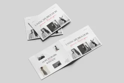 A4 Landscape Brochure Mockup