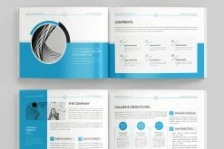 A5 Landscape Co Brochure