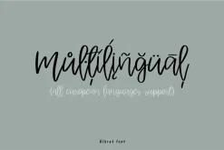 Albret Handwritten Script