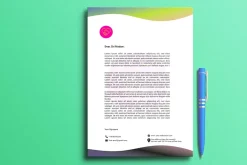 A4 Letterhead, Letterhead
