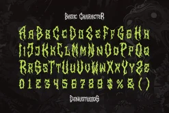 Alien Worms | Blackletter Font