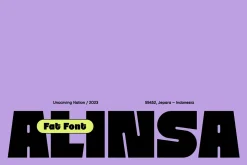 Alinsa - Display Font