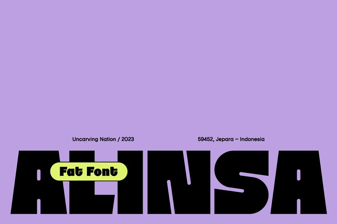 Alinsa - Display Font