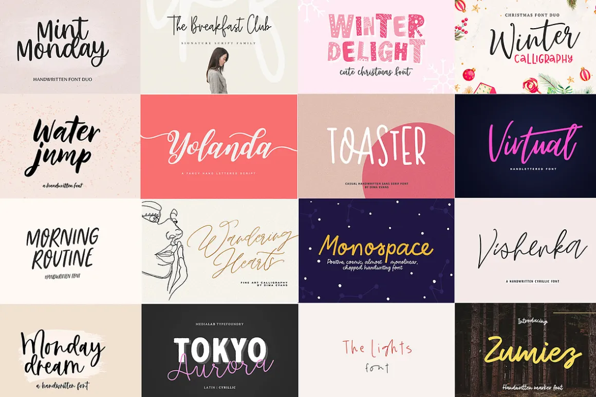 ALL MY FONTS Bundle