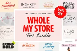 ALL MY FONTS Bundle