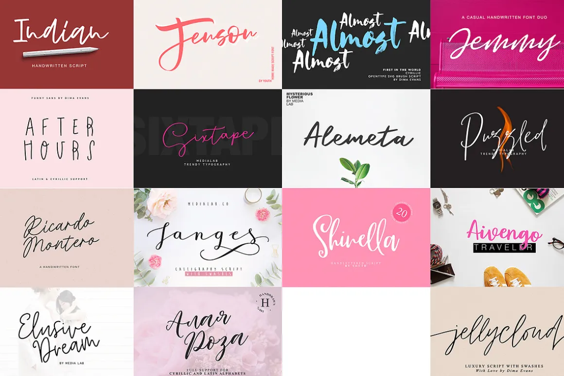 ALL MY FONTS Bundle