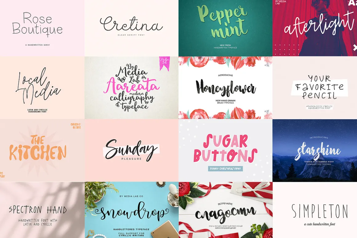 ALL MY FONTS Bundle
