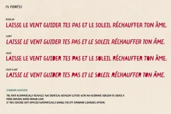 ALMOND CROISSANT | Font Family
