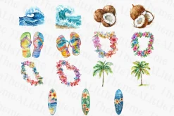 Aloha Spirit: Hawaiian Clipart
