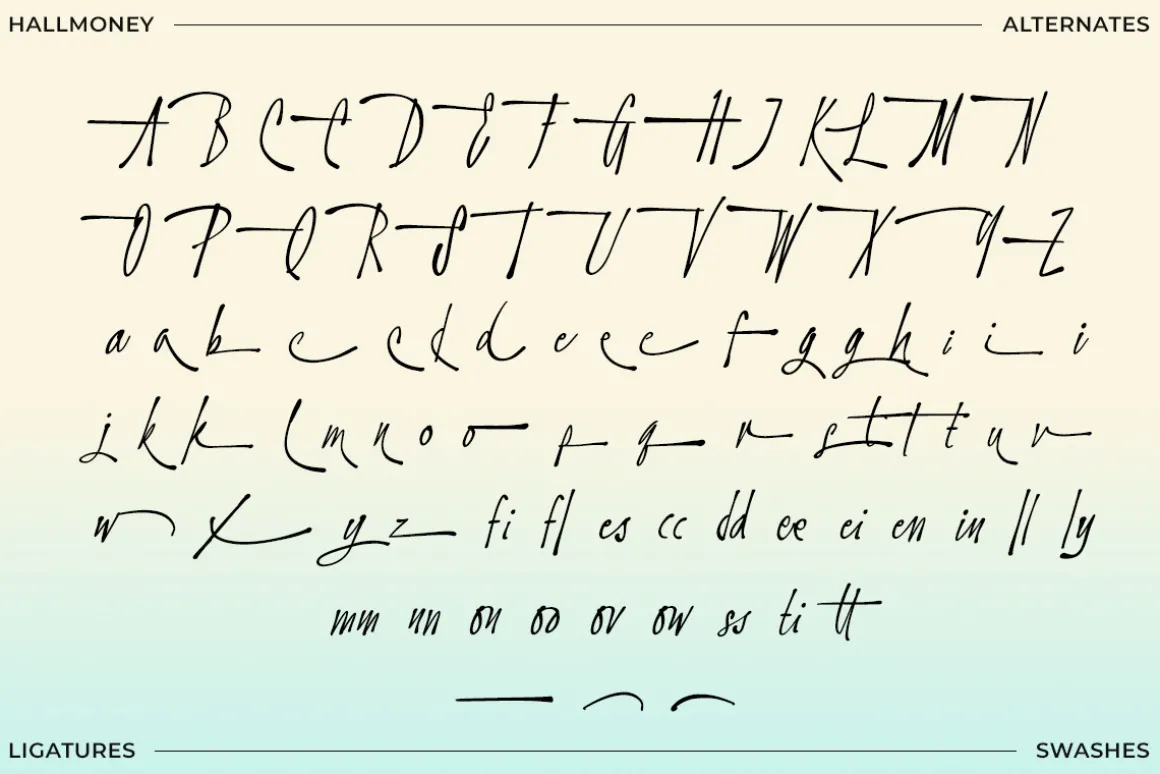 Aloniah - Handwritten Font