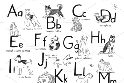Alphabet Dogs