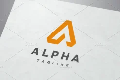 Alpha - Letter A Logo