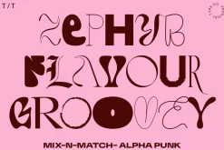 Alpha Punk - Mix and Match Font