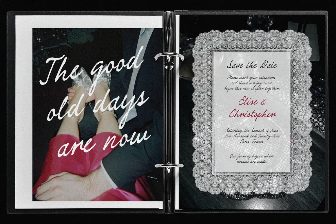 Always Yours Romantic Vintage Font