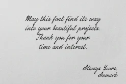 Always Yours Romantic Vintage Font