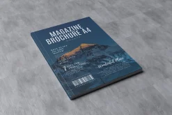 A4 MAGAZINE BROCHURE MOCKUP