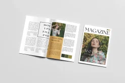 A4 Magazine Mockup