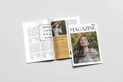 A4 Magazine Mockup