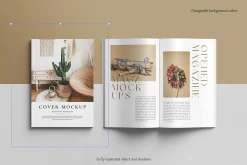 A4 Magazine Mockup