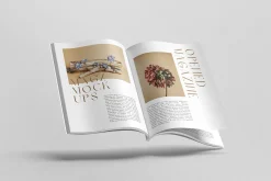 A4 Magazine Mockup
