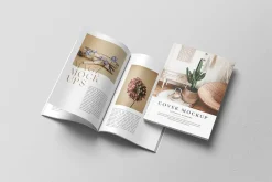 A4 Magazine Mockup