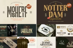 Amazed Vintage Font Bundle - SALE!