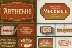 Amazed Vintage Font Bundle - SALE!