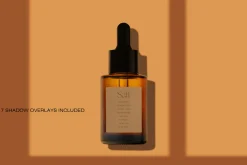 Amber Dropper Bottle Mockup