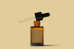 Amber Dropper Bottle Mockup