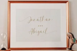Amellina - A lovely Calligraphy Font