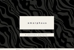 Amorphous Seamless Patterns Set
