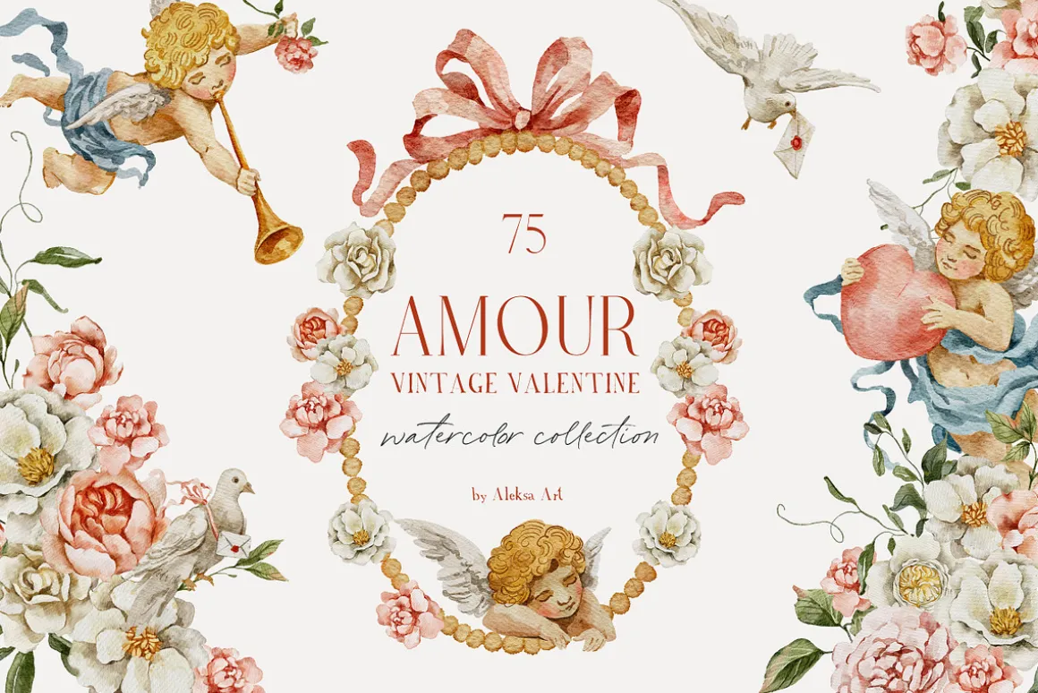 AMOUR - Vintage Valentine